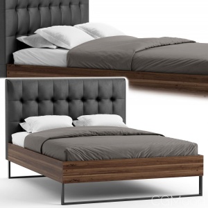 Industrial Bed By Baxton Studio