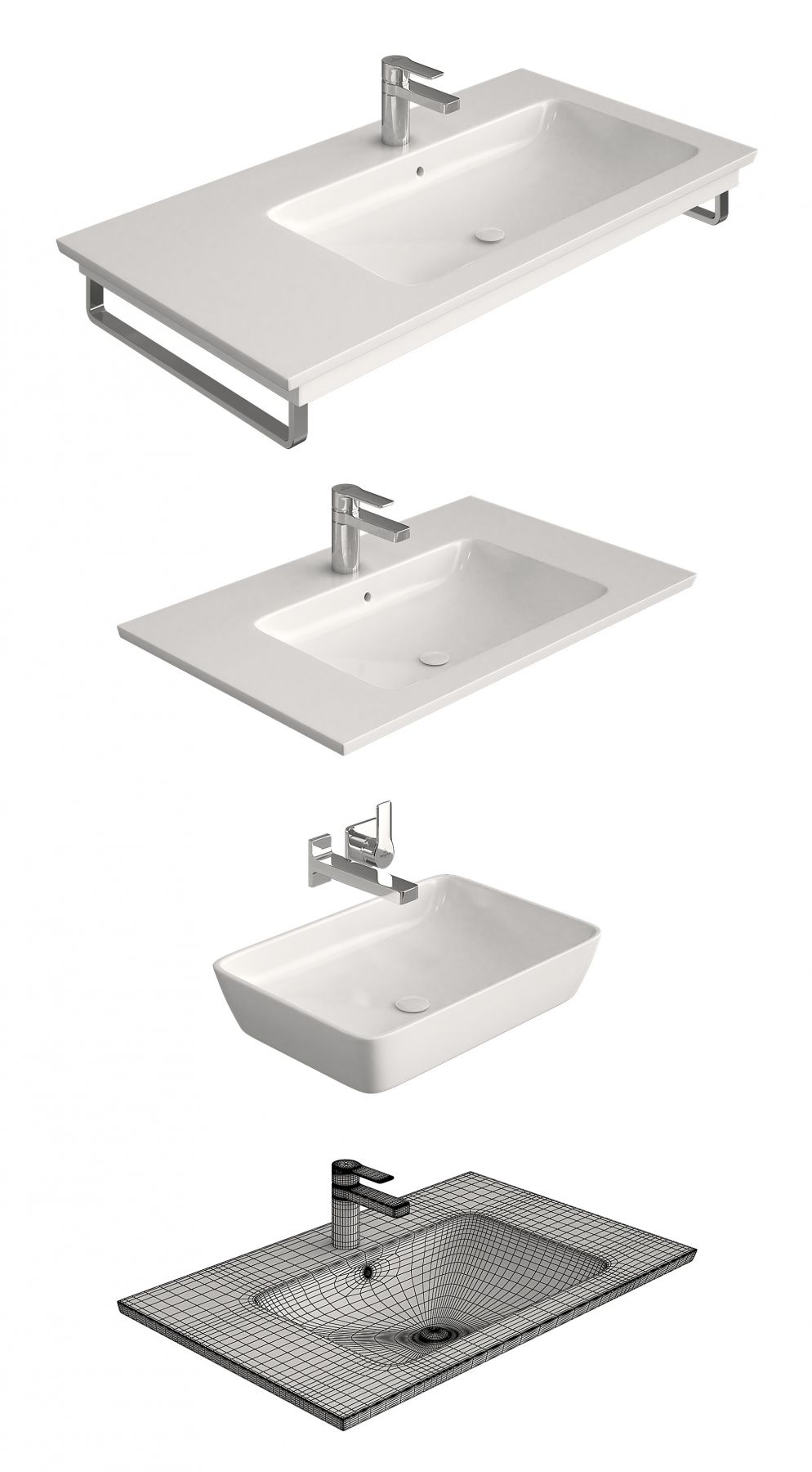 Villeroy & Boch Venticello P3 - 3D Model for VRay, Corona