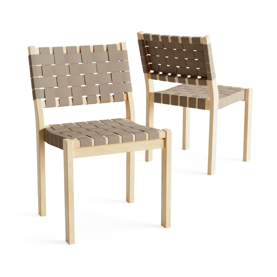 Artek Chair 611 3D Model | CGMood