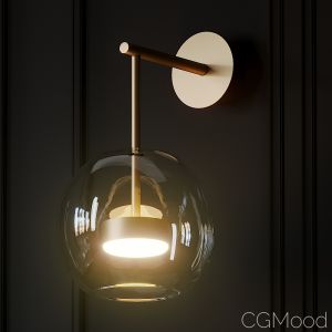 Giopato & Coombes Soffio Short Sconce By Giopato C