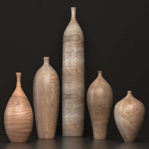 Wooden Decorative Set