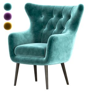 Alyssa_new_velvet_armchair