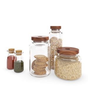 Kitchen Glass Jars