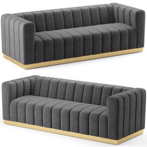 Marlon Velvet Sofa Meridian Furniture