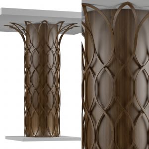Decorative column for restaurant and home