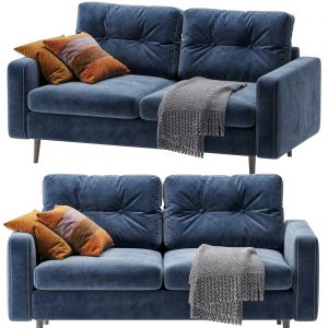 Sofa Dins Mini Velvet Blue