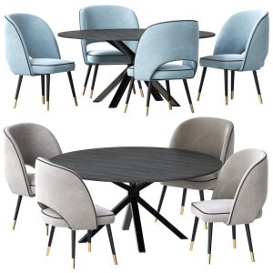 Dining Set Ralf Table Cliff Chair