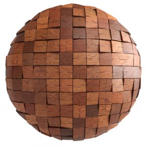 Wooden Wall Decor Material 7- Pbr By Sbsar File