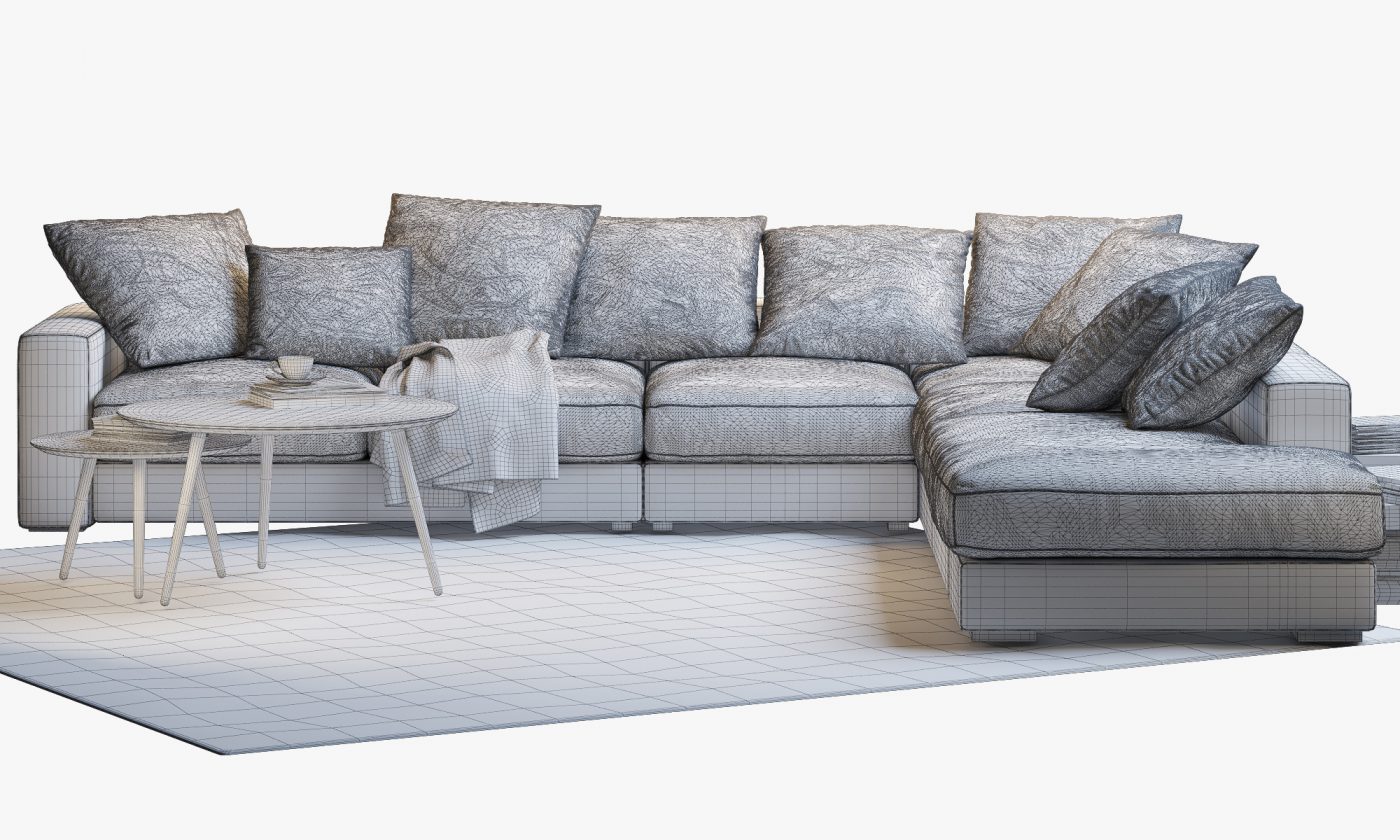 Boconcept Cenova 2 3D Model for VRay | CGMood