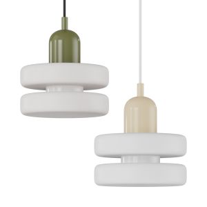 Double Puck Pendant | Hanging Lamp