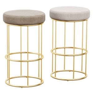 Barstool With Metal Legs