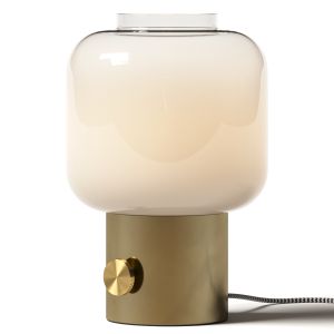 West Elm Glass Jar Table Lamp