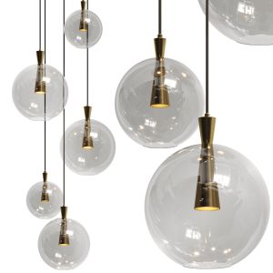 Marc Wood Studio Cone Cluster Pendant Lamp