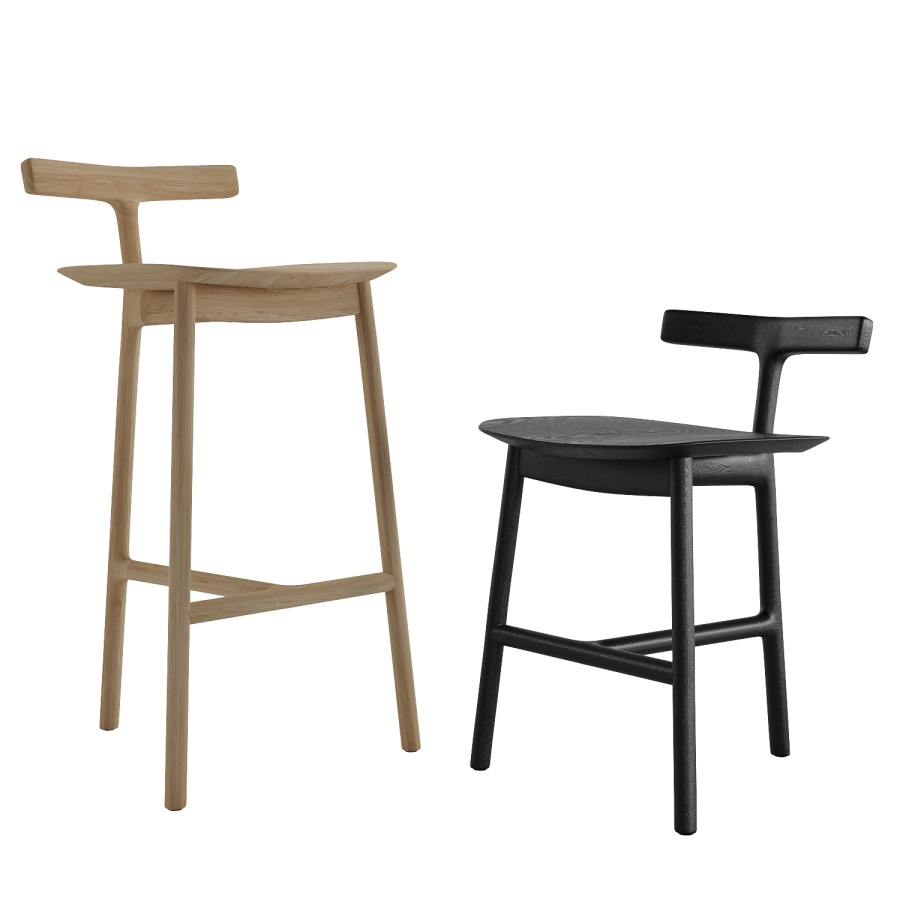 Mattiazzi Radice Chair E Stool 3D Model for Corona | CGMood