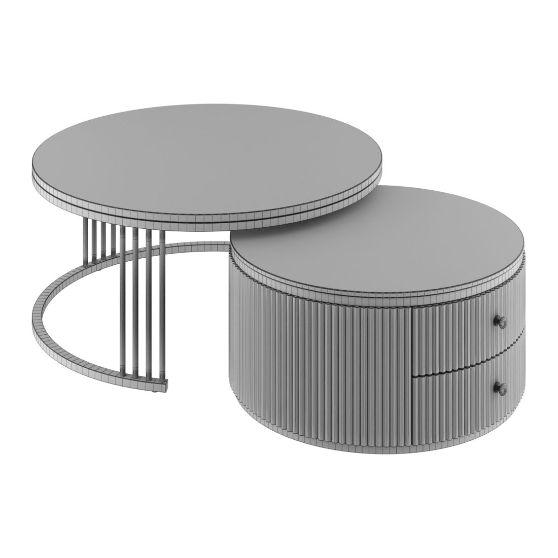 Light Luxury Coffee Table 3D Model for VRay | CGMood
