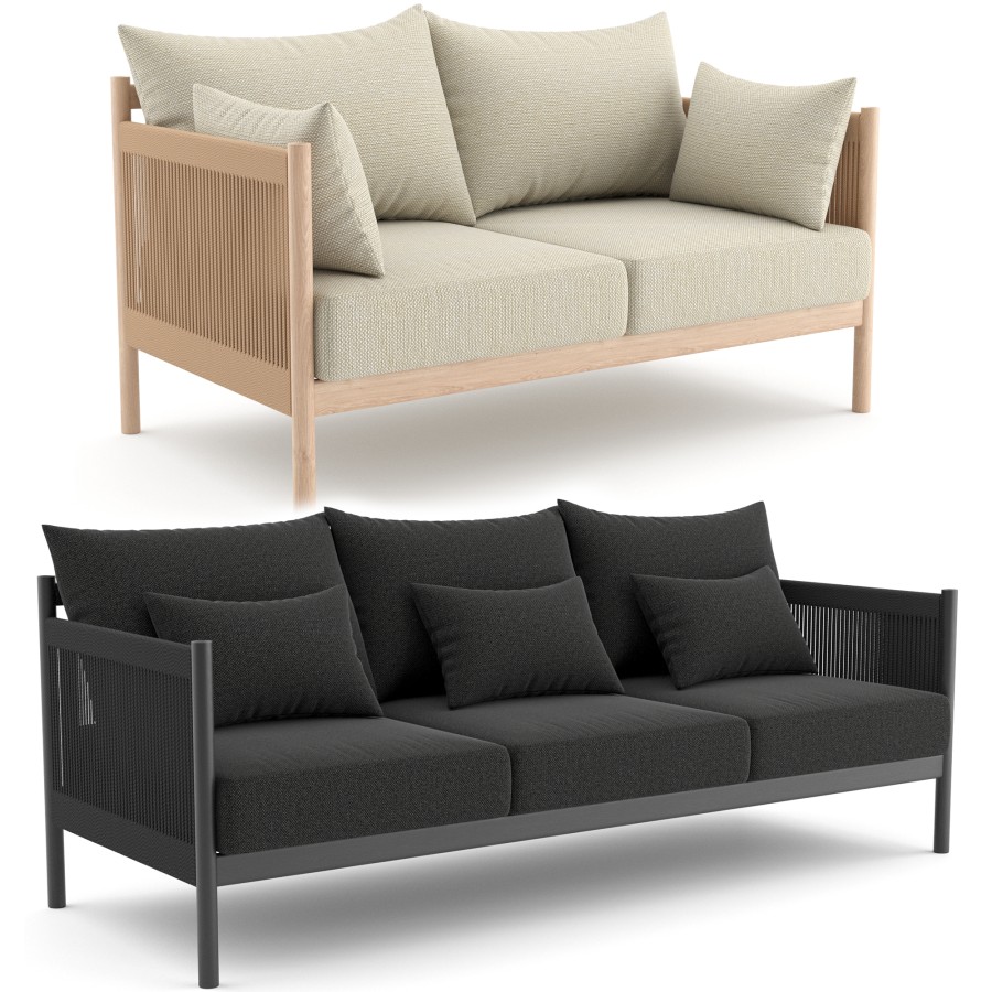 Braid Sofa By Norm Architects 3D Model for Corona | CGMood