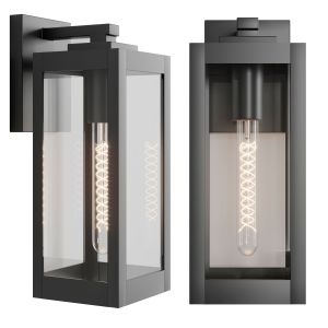 Maddox Beveled Outdoor Sconce - Small