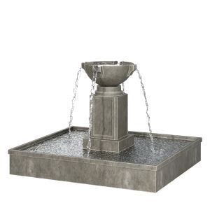 Rittenhouse Garden Water Fountain