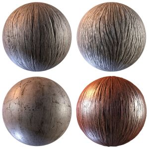 23 Pro Wood material collection (PBR 4K)