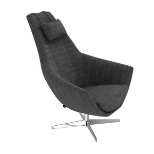 Modani Kendra Lounge Armchair Gray