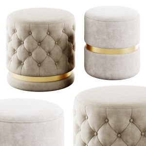 Round Ottomans By Nspire