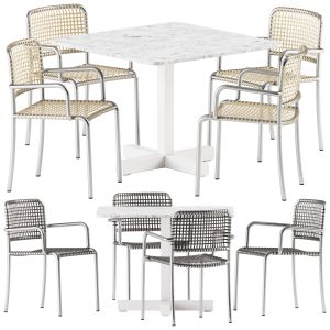 Inout 847 Garden Table And Allu 24 224 Chair
