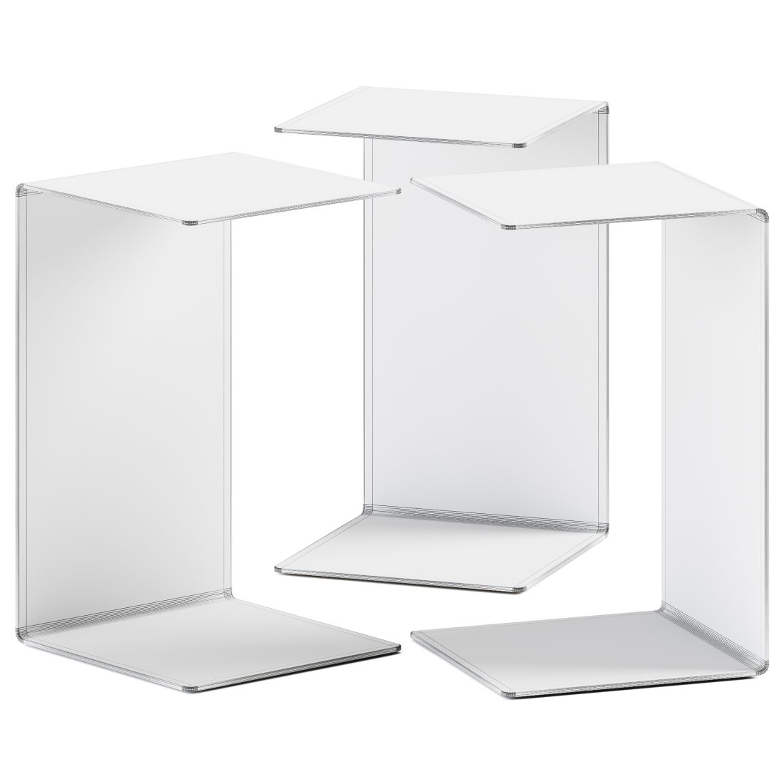 Sedex Onda Side Table 3D Model for Corona | CGMood