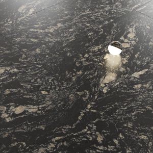 Indian Black - Leathered Marble