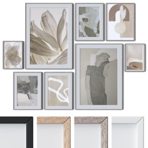 Set Of 8 Wall Paintings 2472