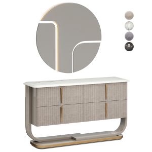 Saber Jewels Crystal Chest Of Drawers