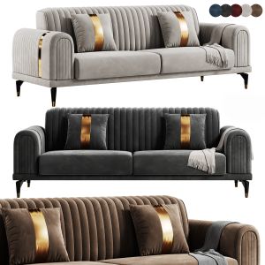 Fh 5020 Luxury Italian Sofa