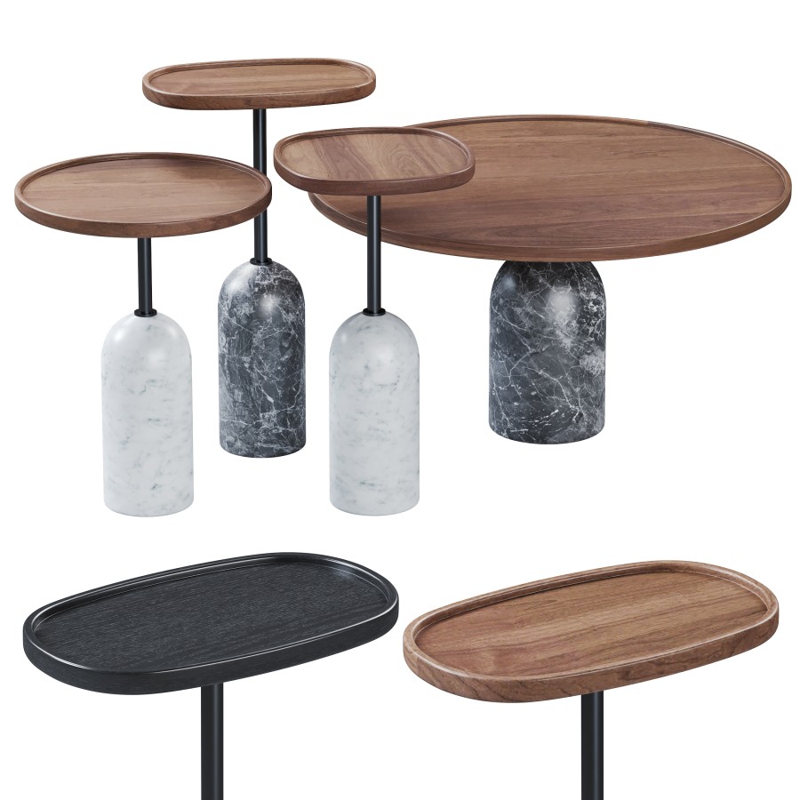Ekero Tables By Porada 3D Model for Corona | CGMood