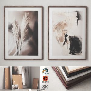 Poster Set - Abstract Pampas