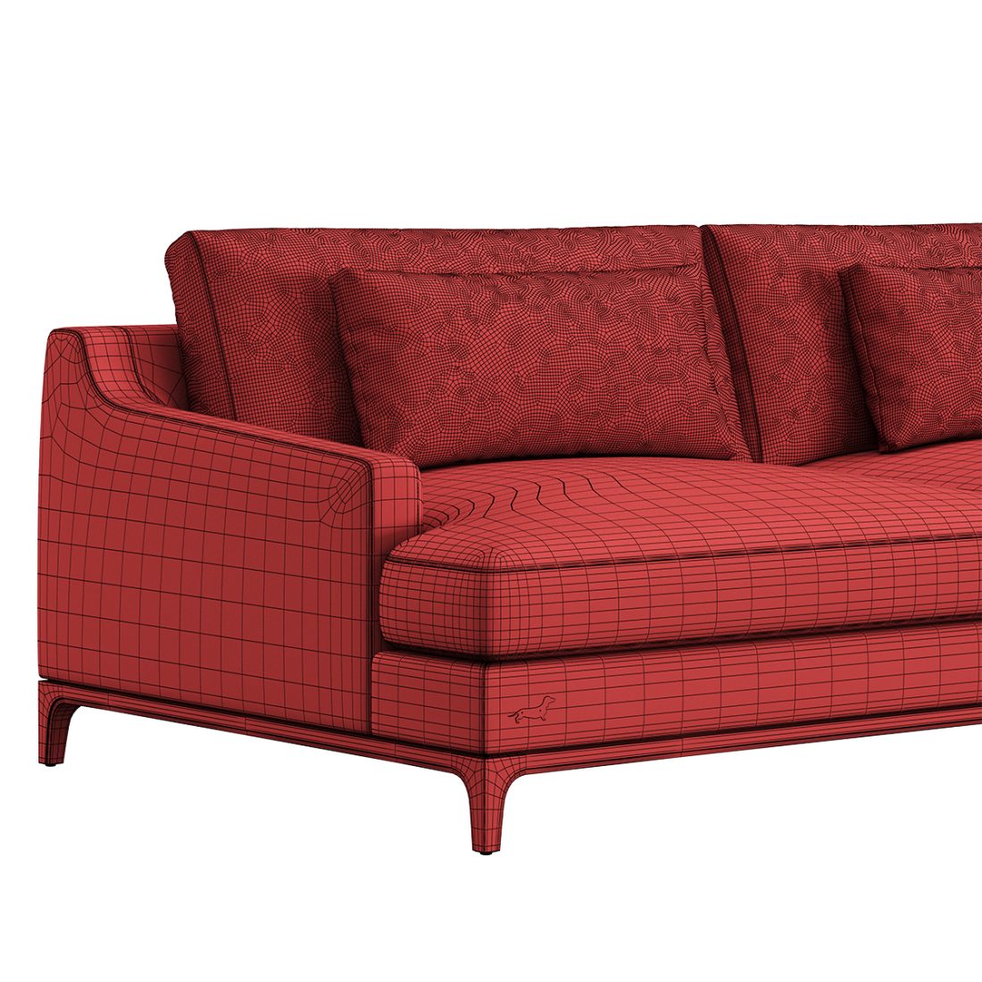 Sofa Rey Sofaclub 3D Model for Corona | CGMood