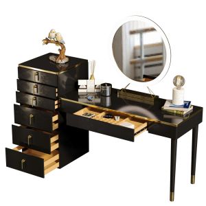 Dressing Table With Decor