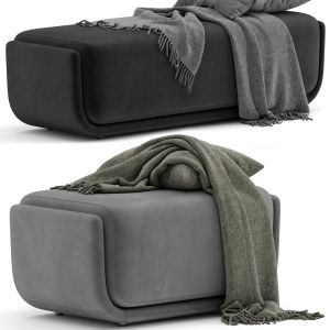 Softline Basket Small And Large Pouf