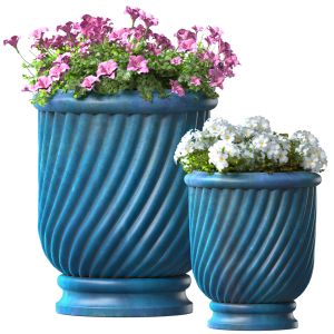 Flowers In Modern Interior Decoration Vase Plant
