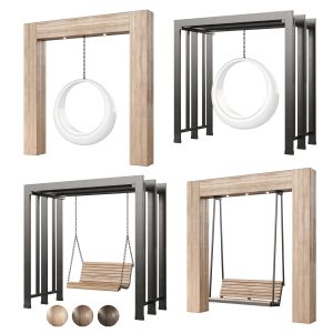 Swing Set With Canopy
