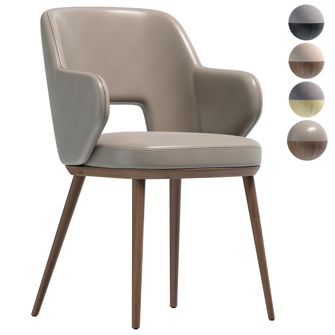 Chair Foyer By Calligaris 3D Model for Corona | CGMood