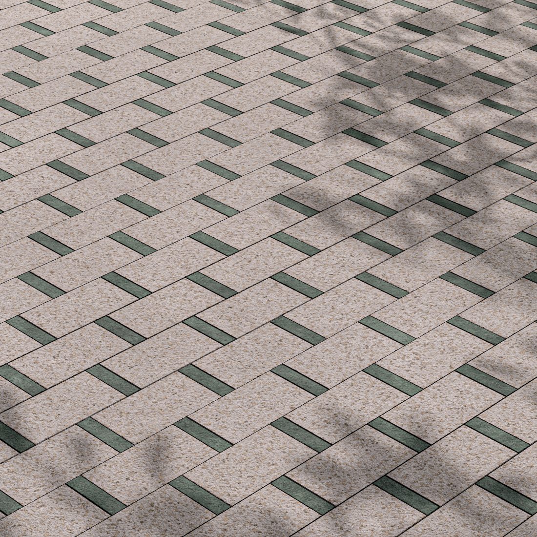 Terrazzo Exterior Tiles 01 (seamless) - 3D Model for VRay