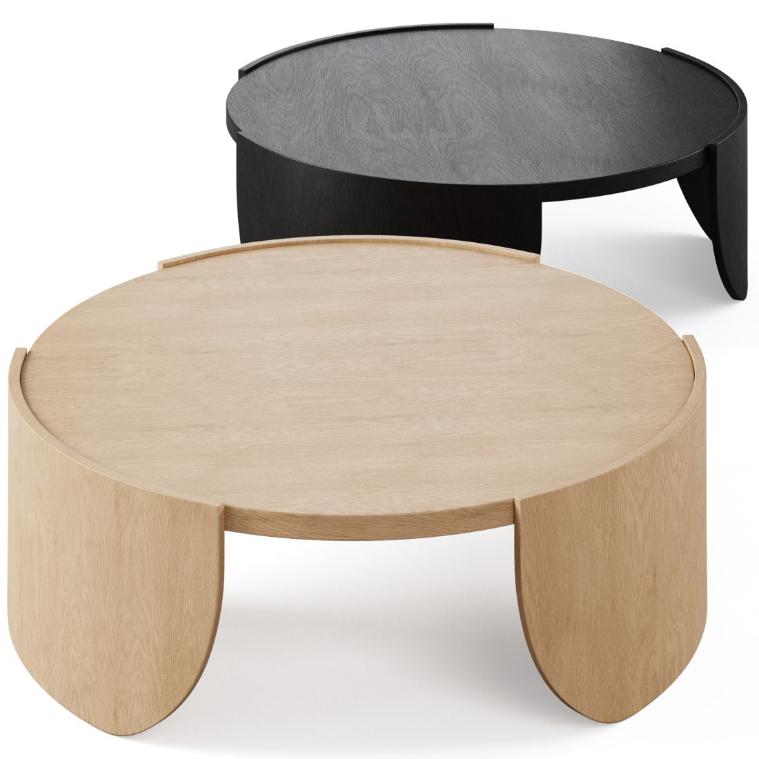 Zoey Round Coffee Table By Interior Secrets - 3D Model for VRay, Corona