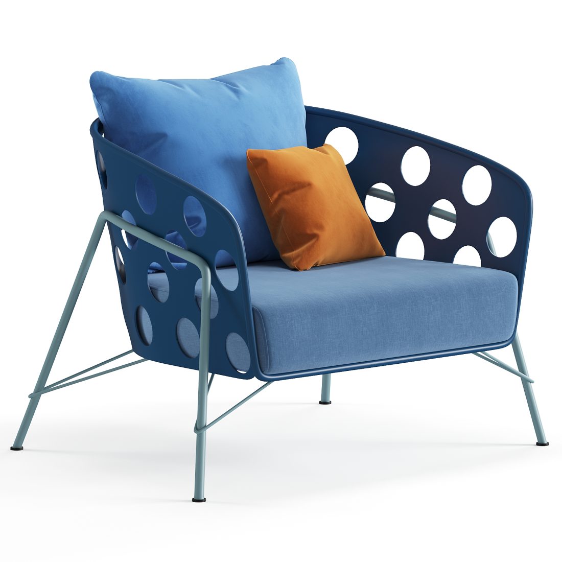 Bolle AP M TS Armchair 3D Model for Corona | CGMood