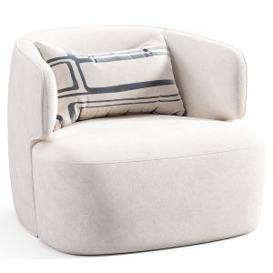 White Minimalist Armchair