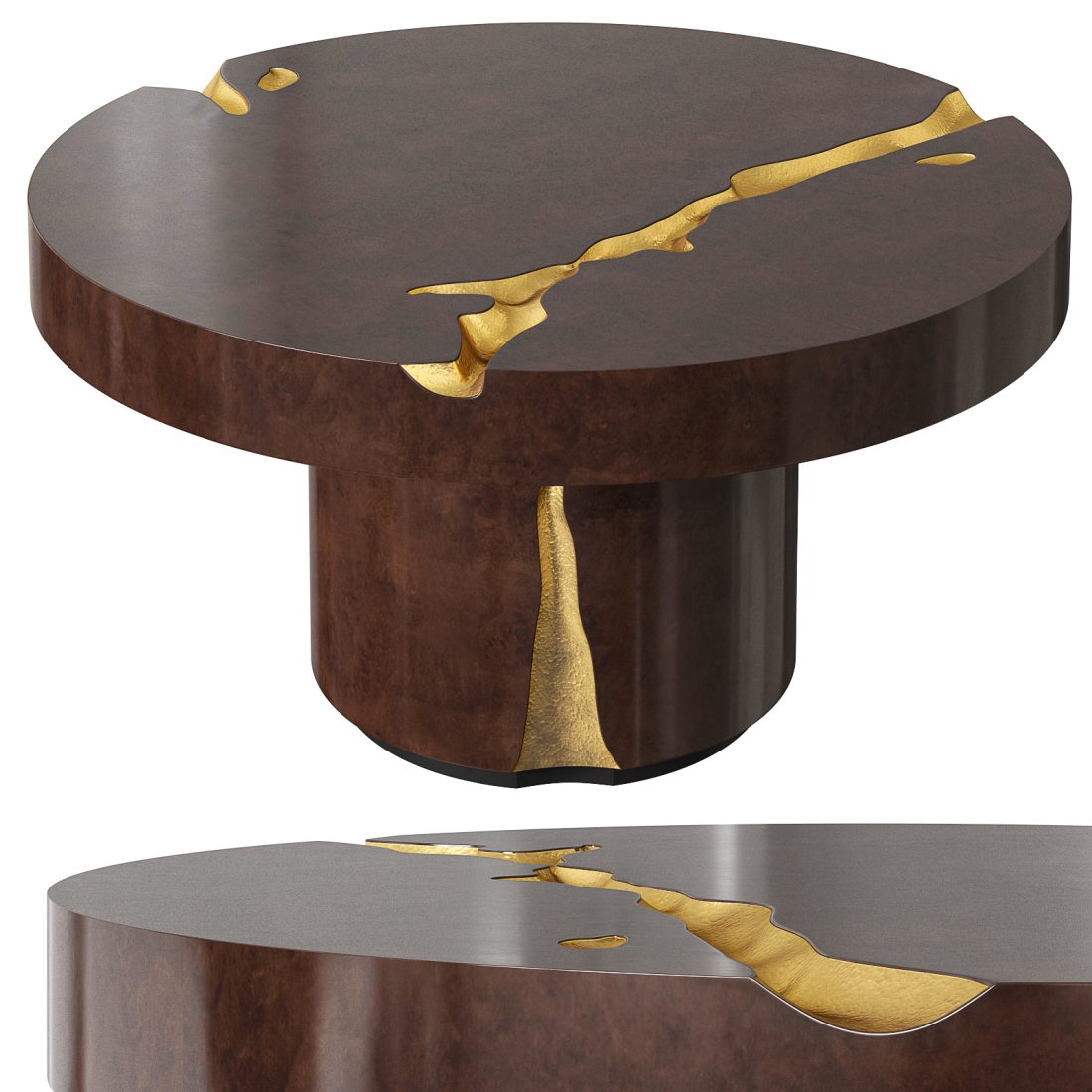 Boca Do Lobo Empire Poplar Root Tables 3D Model for VRay, Corona | CGMood