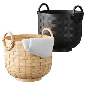 Bamboo Storage Basket H&m