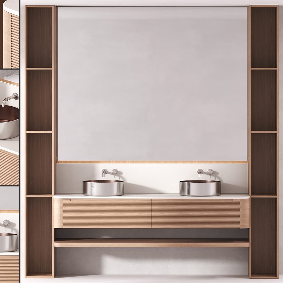 Bathroom Composition 005 3D Model for VRay, Corona | CGMood