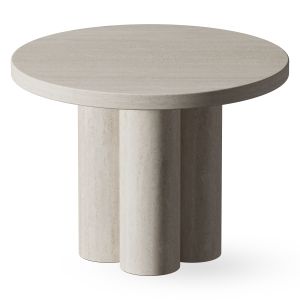 Coffee Table Travertine 65cm Zelda