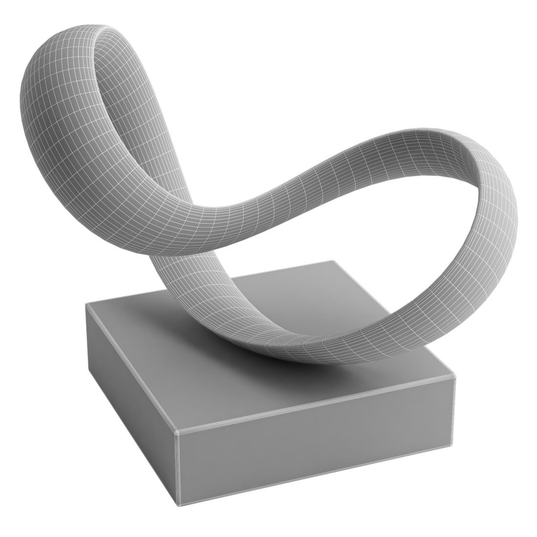 Abstract 3d Statues Rfa Abstract Sculpture By Richard Fox 3D Model for VRay, Corona | CGMood