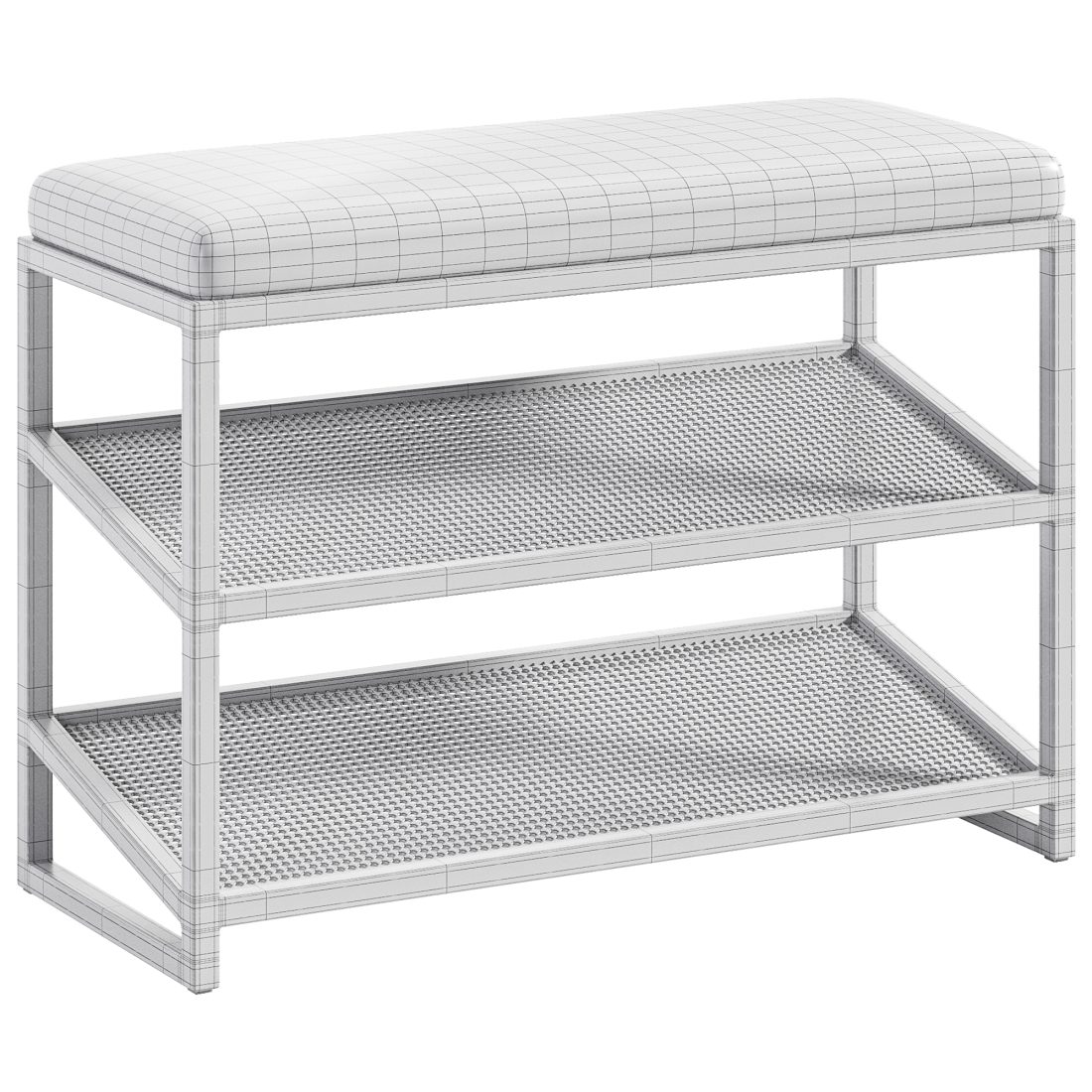 Soft Show Racks Shoe Rack With Soft Seat