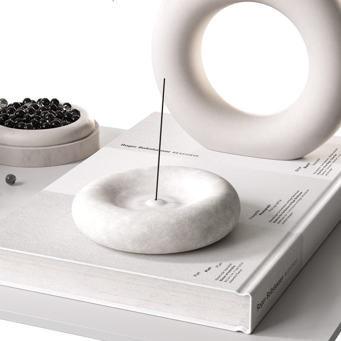 Decorative Set 17 - 3D Model for Corona